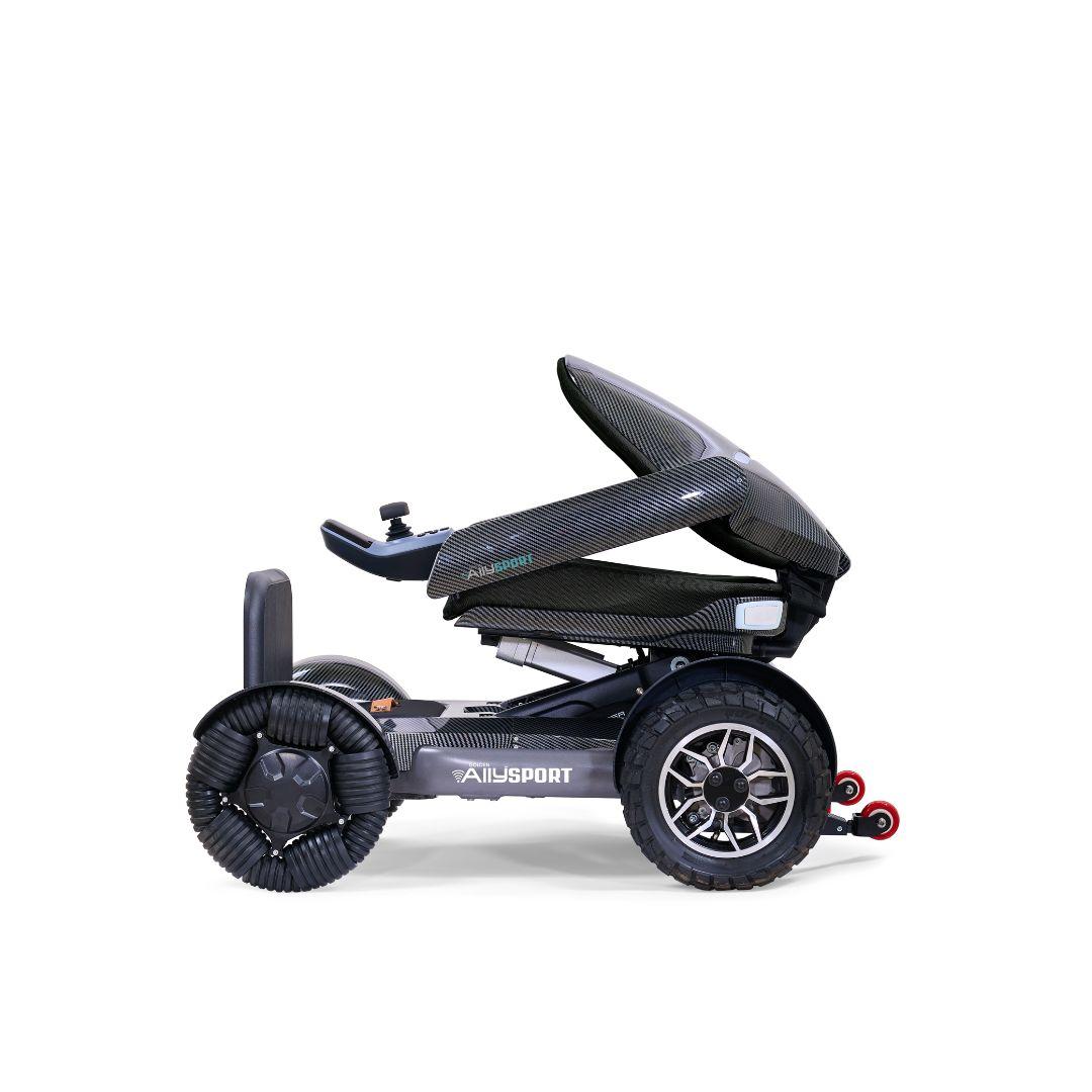 Golden Ally Sport Power Wheelchair by Golden Technologies in Carbon Fiber Folding
