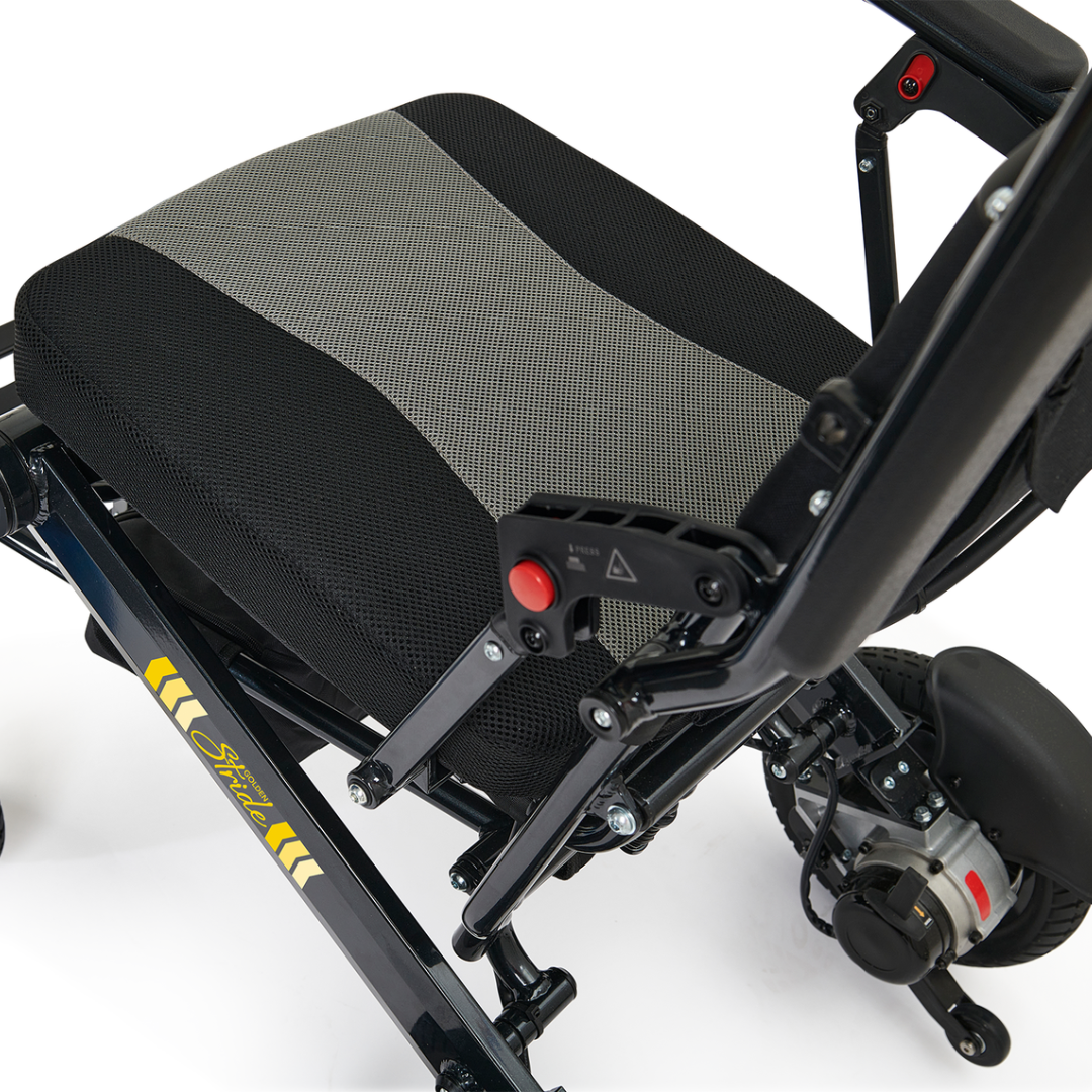 Golden Technologies Stride Folding Lightweight Electric Wheelchair Seat Cushion