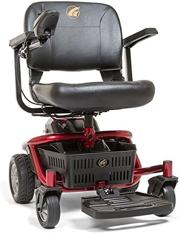 Golden Technologies LiteRider Envy Power Wheelchair in Red
