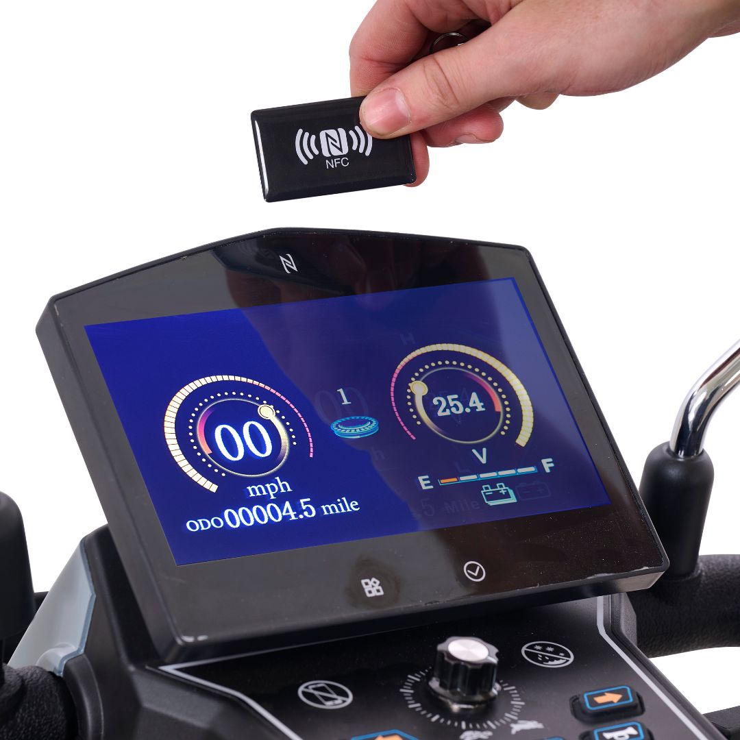 Golden Technologies Eagle GR596 All-Terrain Mobility Scooter Dashboard