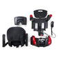 Golden Technologies BuzzAbout Travel Electric Wheelchair in Red Disassembled