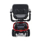 Golden Technologies LiteRider 3-Wheel Mobility scooter in Red Rear View