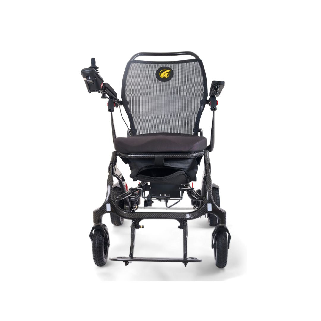 Golden Technologies Cricket Folding Lightweight Power Wheelchair Front View