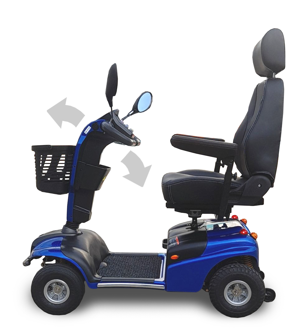 Shoprider Explorer adjustable tiller graphic