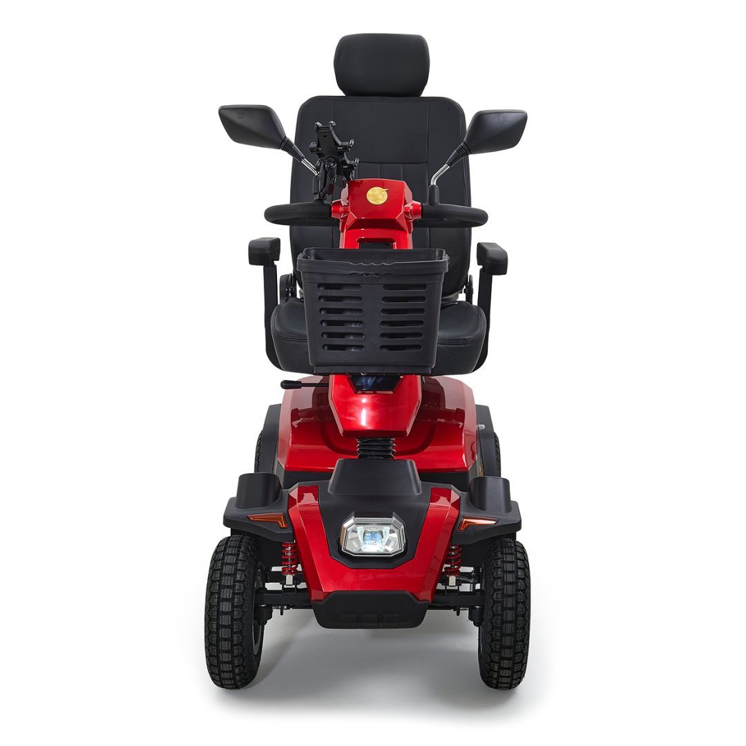 Golden Technologies Eagle GR595 Mobility Scooter in Red Front View