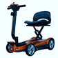 EV Rider Transport 4AF Automatic Folding Travel Mobility Scooter in Gold