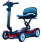EV Rider Transport 4AF Automatic Folding Travel Mobility Scooter in Red