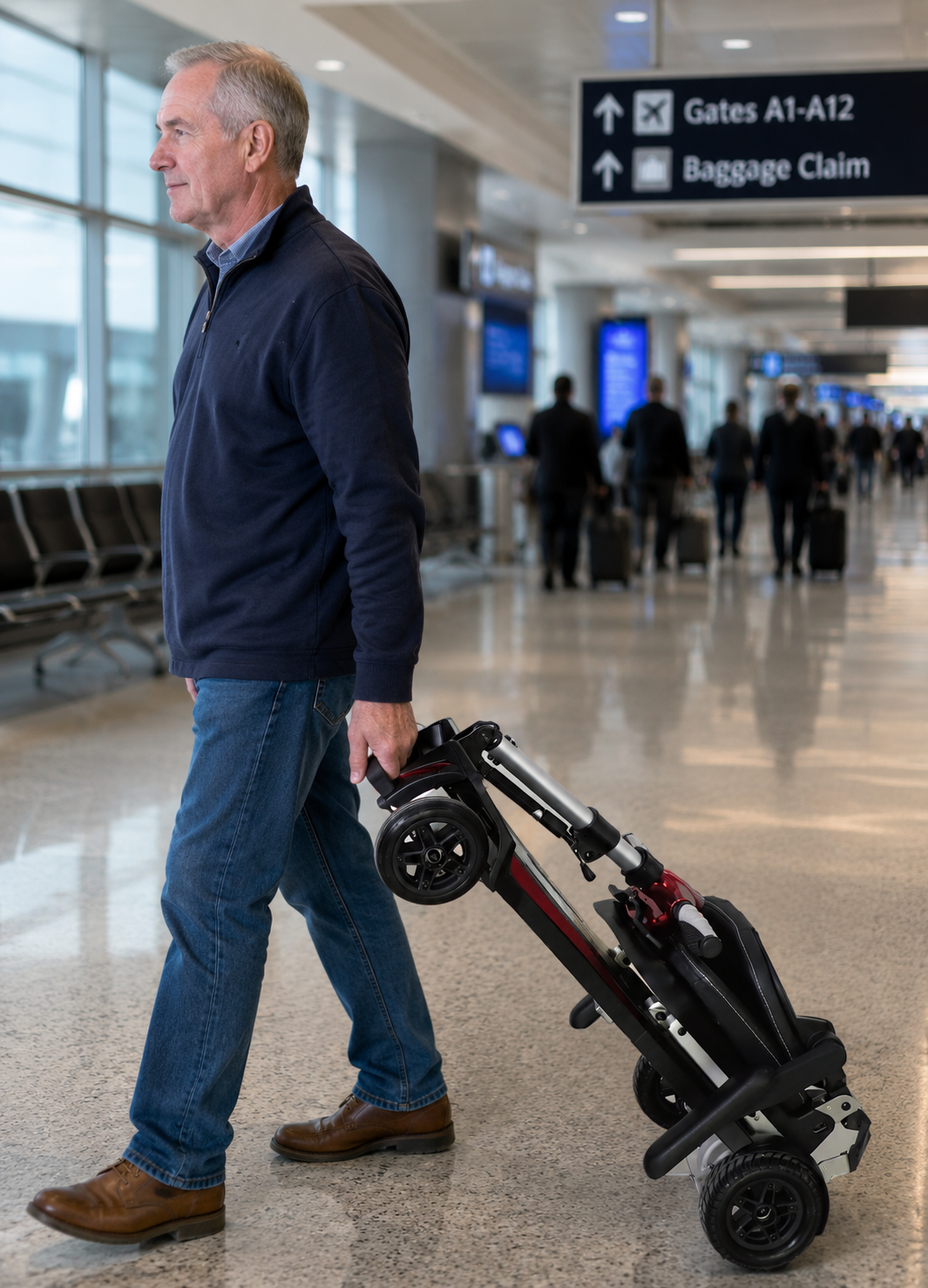 MobiFree Folding Mobility Scooter by Enhance Mobility