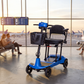 Monarch Mobility Genie Ultralight Blue at Airport