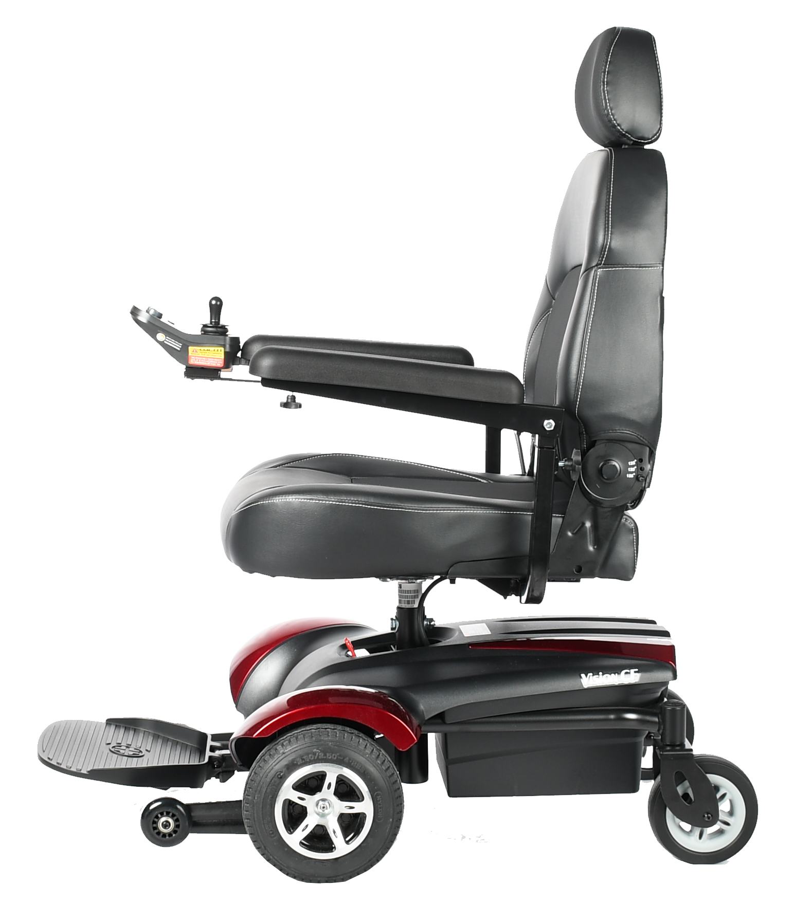 Merits Health Vision CF in Red side view