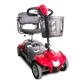 EV Rider CityCruzer Mobility Scooter in Red