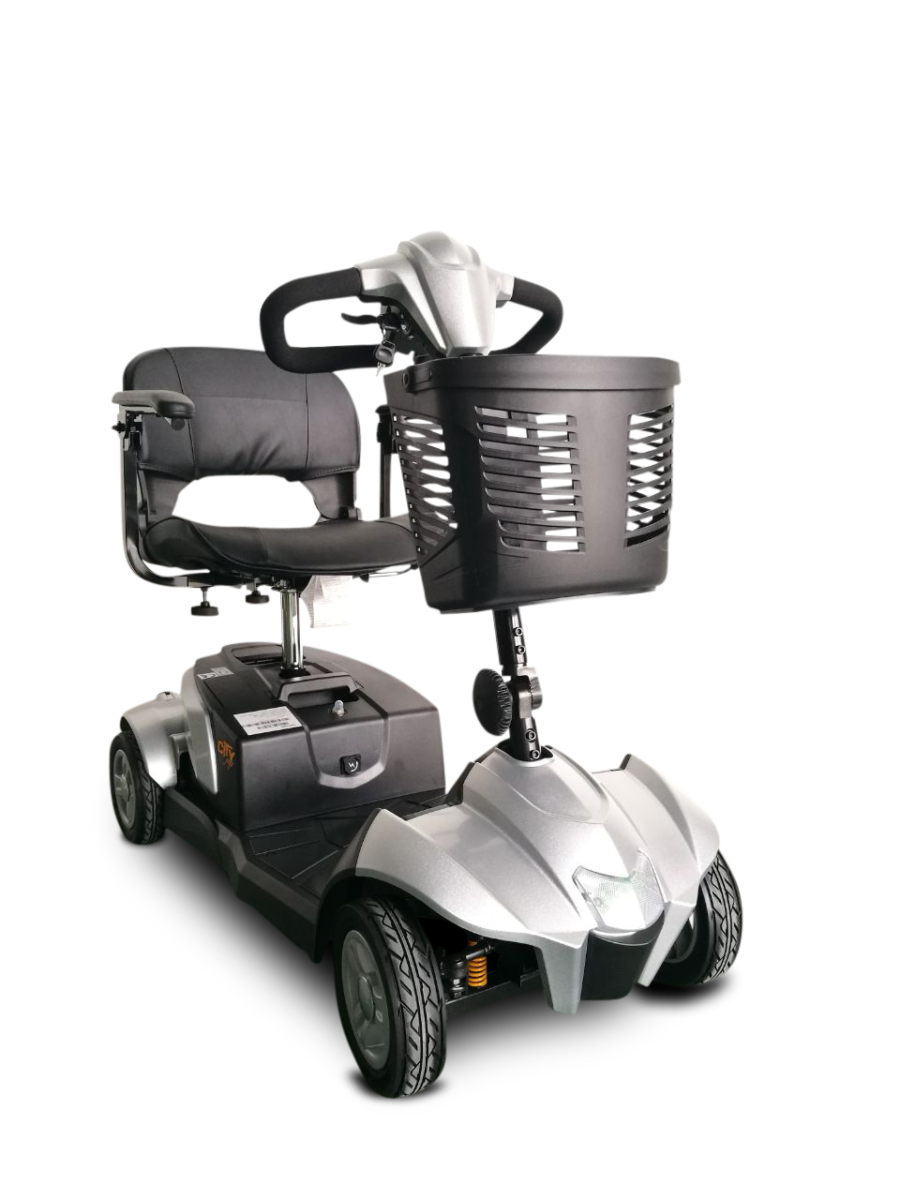 EV Rider CityCruzer Mobility Scooter in Silver