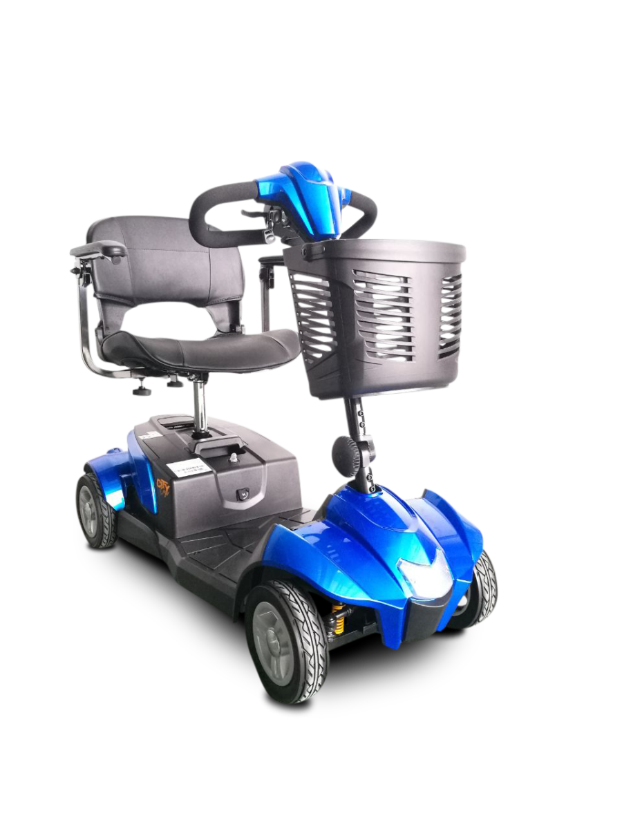 EV Rider CityCruzer Mobility Scooter in Blue