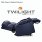 Golden Technologies PR525 Cloud+ w/ Twilight Optional Nirvana Swedish Air Massage with HeatWave