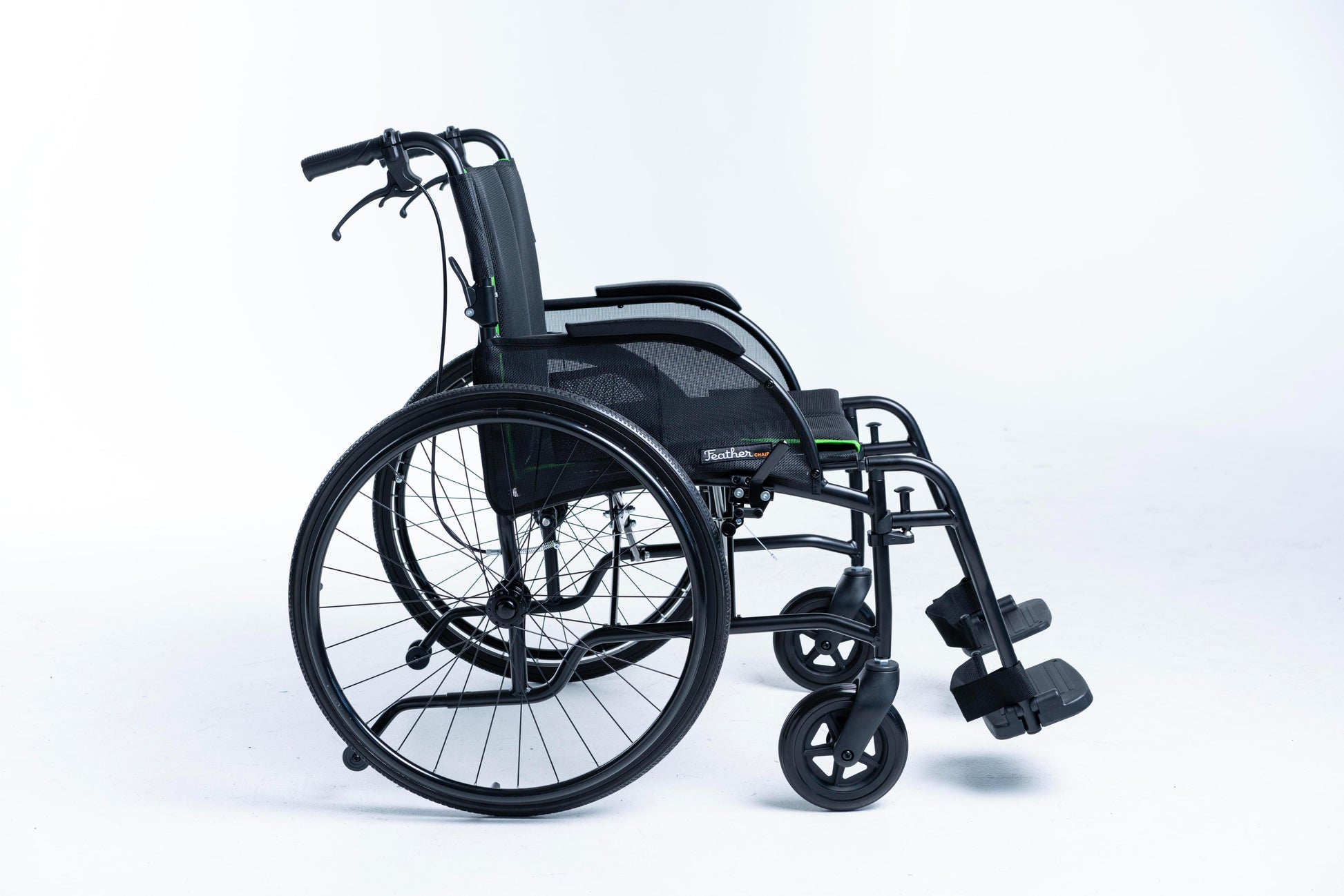 Feather Chair HD 350/450 Manual Wheelchair Side View