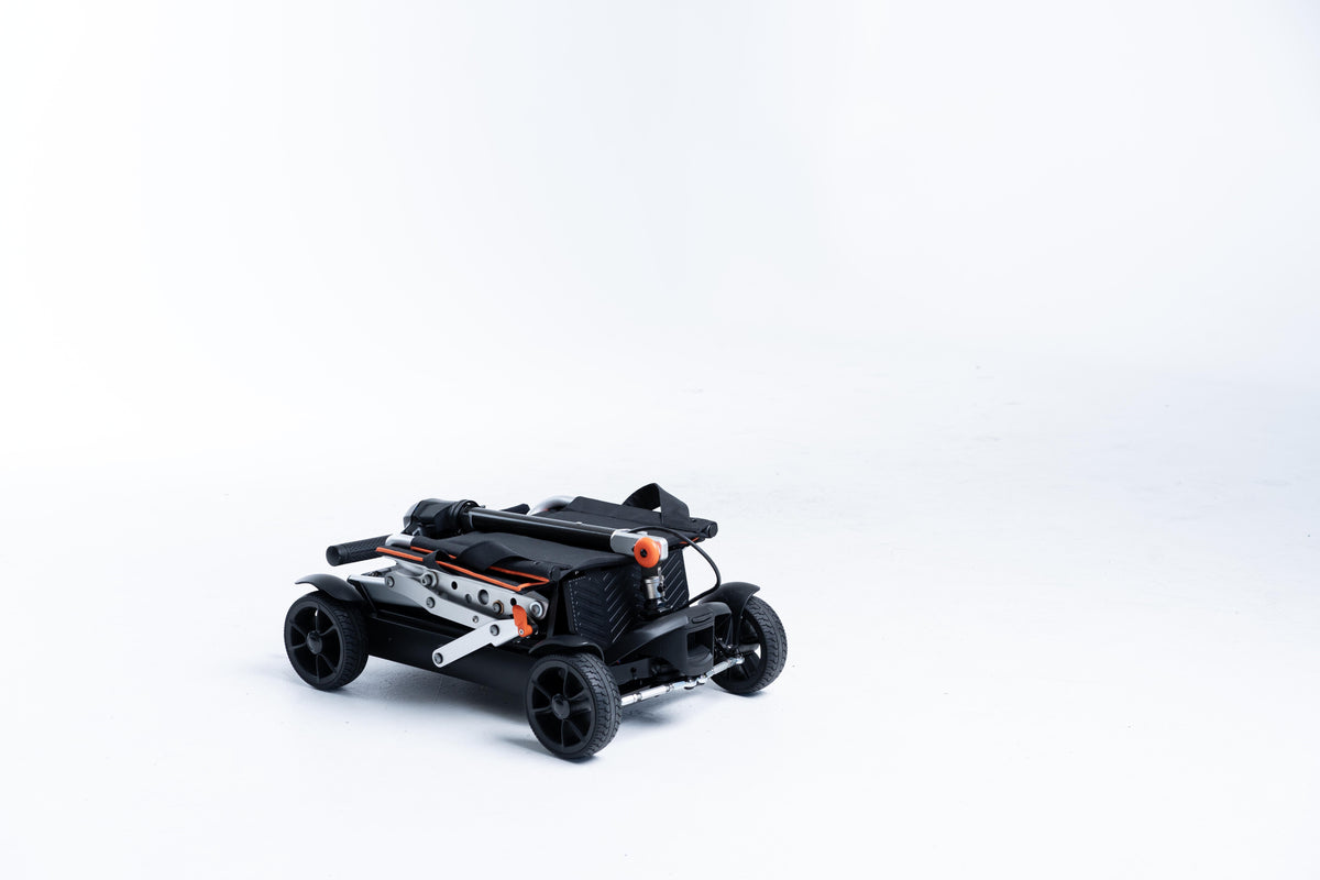 Feather 27X Folding Mobility Scooter Folded