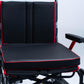 Feather Power Chair Seat Close Up