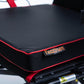 Feather Power Chair Logo on Seat