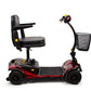 Shoprider Dasher 4 in Red Side View
