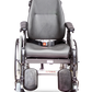 Heartway Spring is a manual wheelchair with a lightweight aluminum frame with elevating leg rests