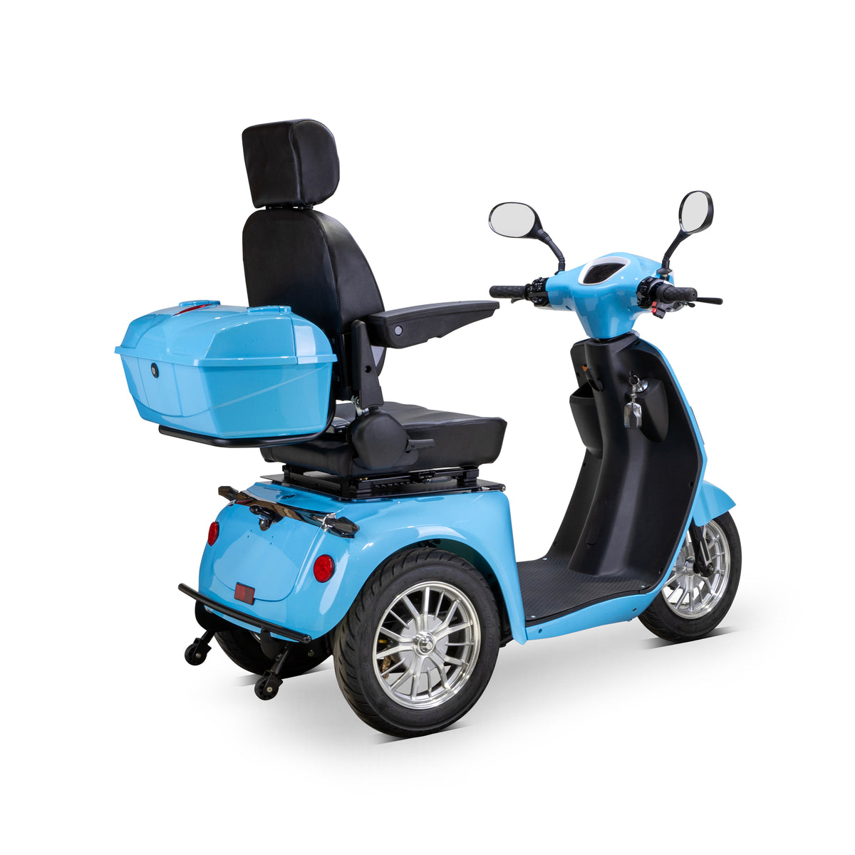 Bespoke Elite 3-Wheel All-Terrain Recreational Mobility Scooter Back View