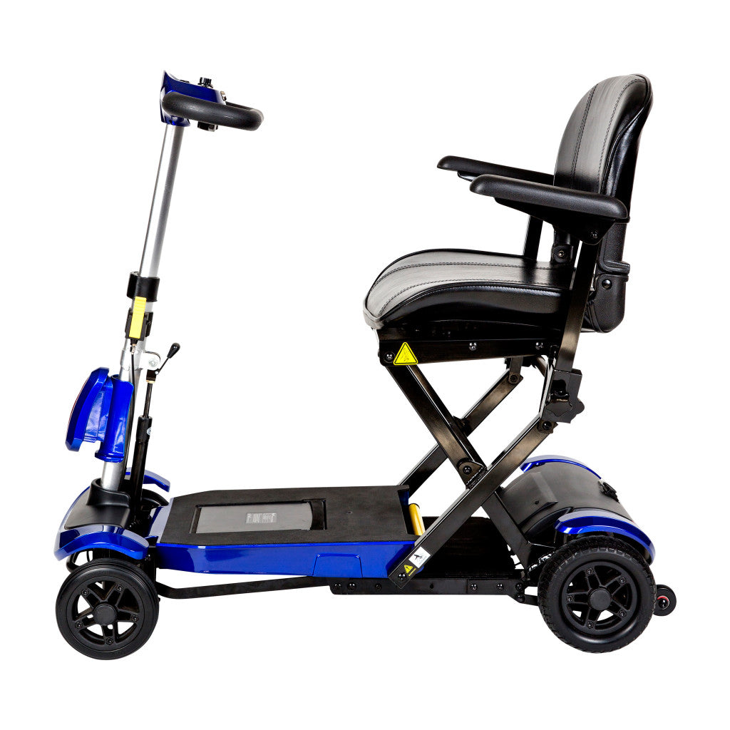 Drive Medical ZooMe Auto-Flex in Blue Side View