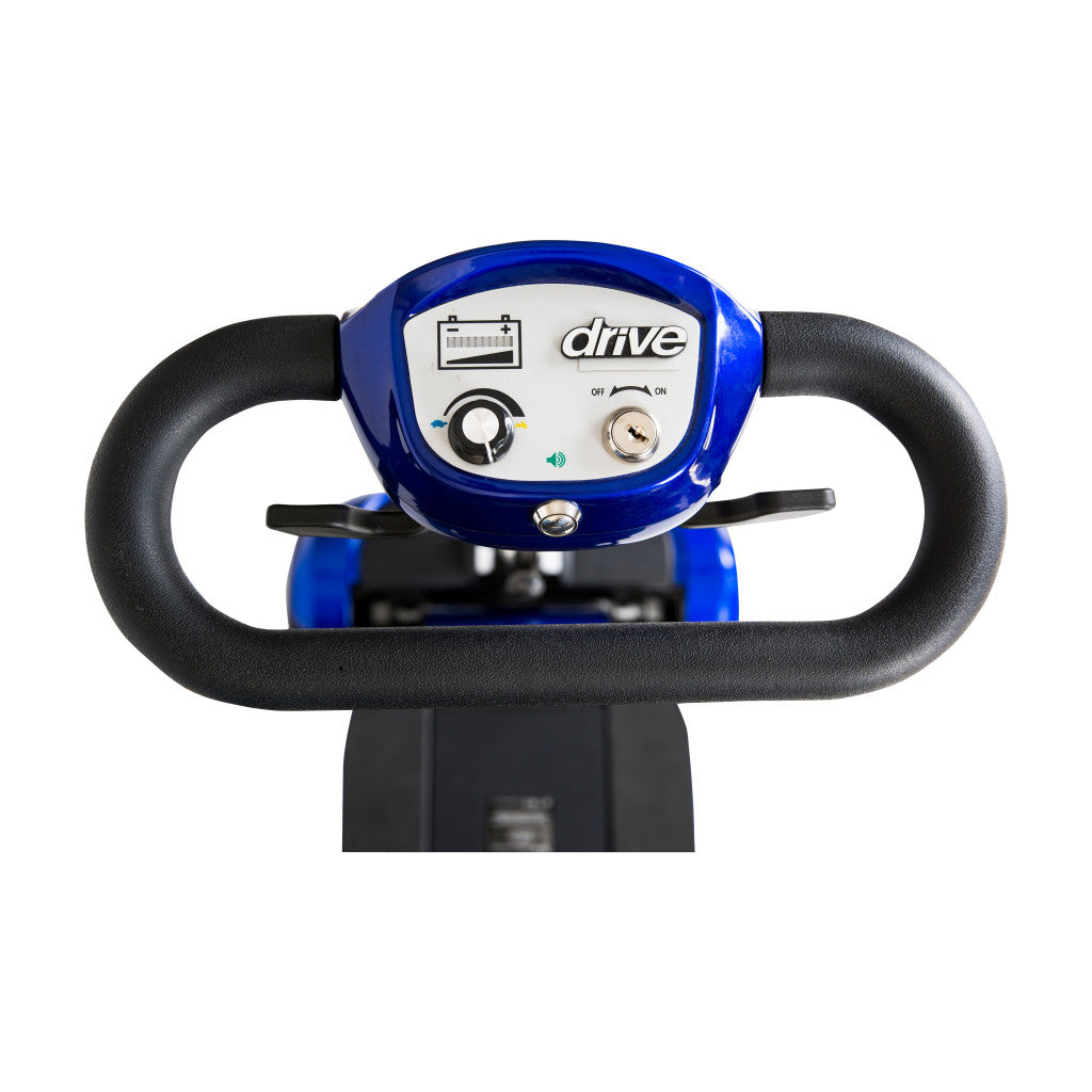 Drive Medical ZooMe Auto-Flex in Blue Tiller Dash