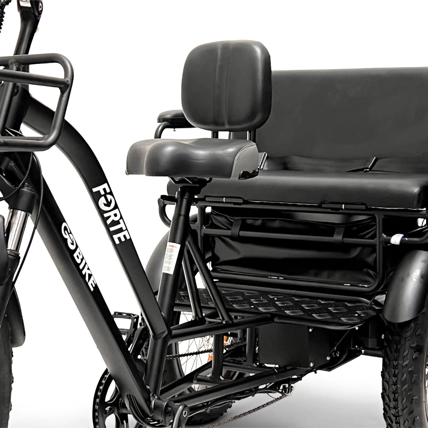 GoBike  FORTE Electric Tricycle with Rear Seat