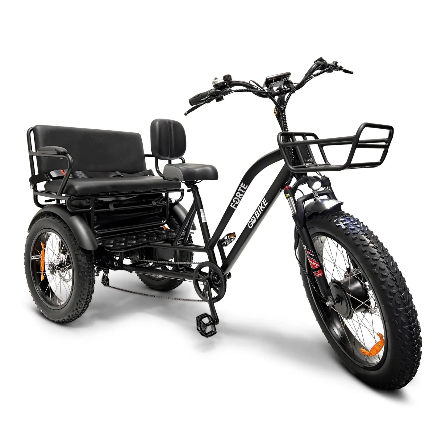 GoBike  FORTE Electric Tricycle with Rear Seat