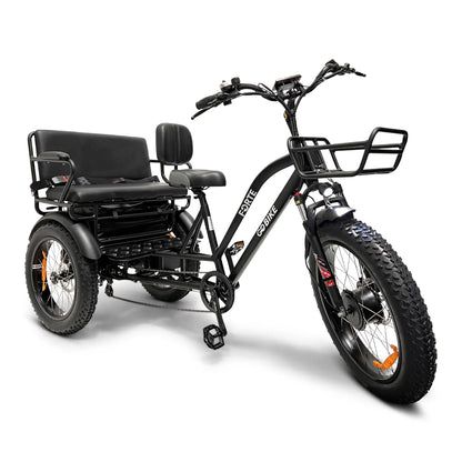 GoBike  FORTE Electric Tricycle with Rear Seat