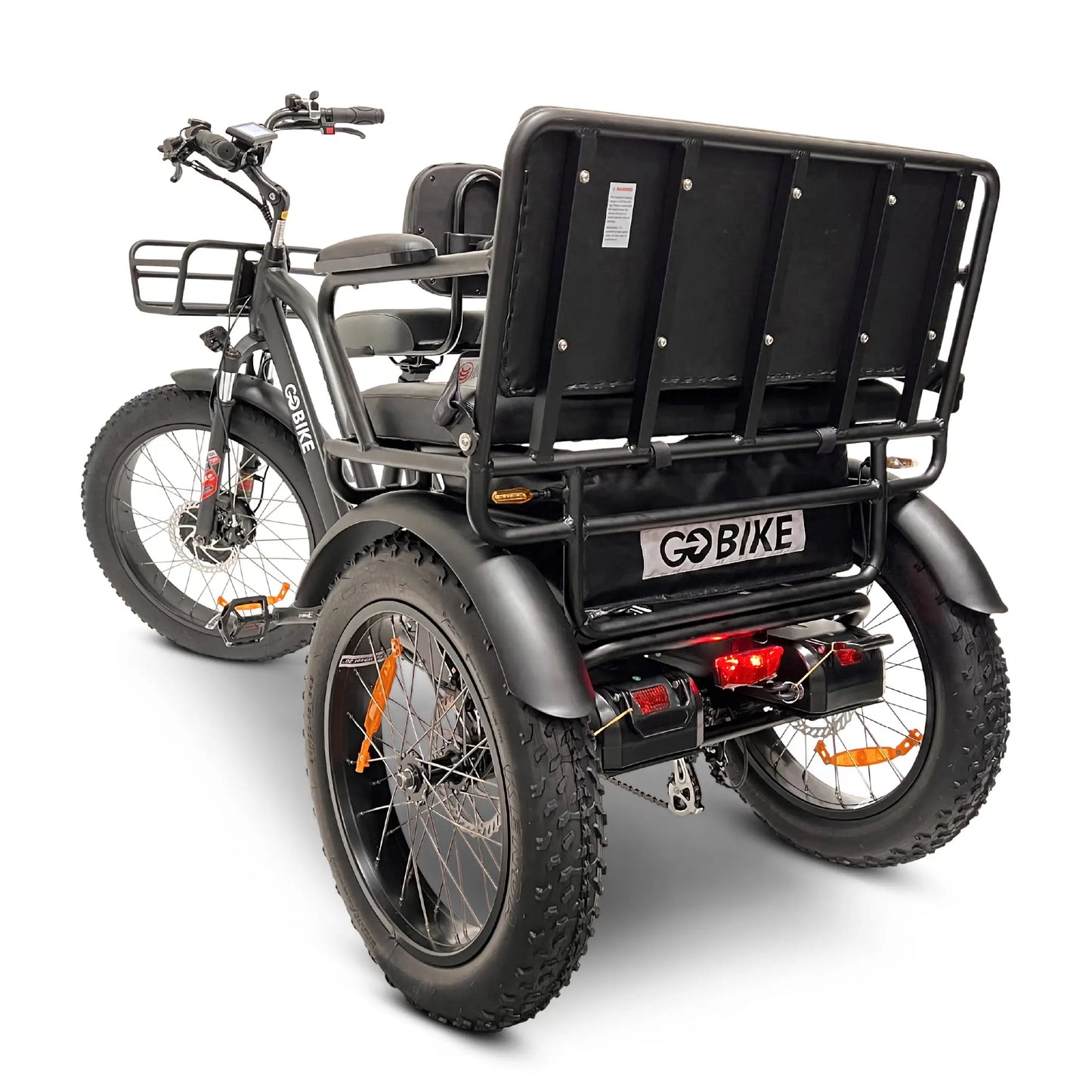 GoBike  FORTE Electric Tricycle with Rear Seat