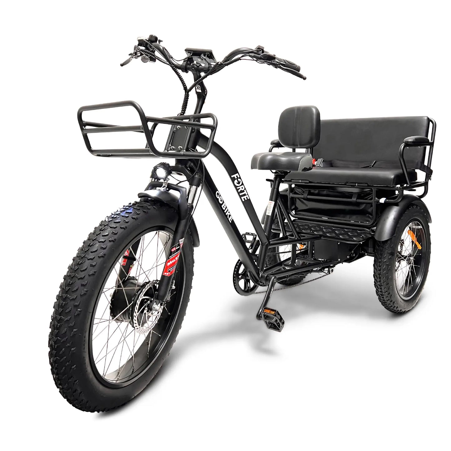 GoBike  FORTE Electric Tricycle with Rear Seat