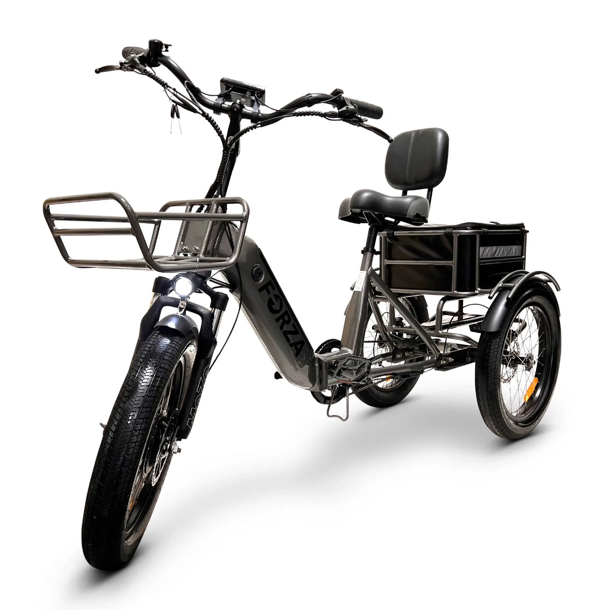 GoBike FORZA Compact Foldable Electric Tricycle Front View