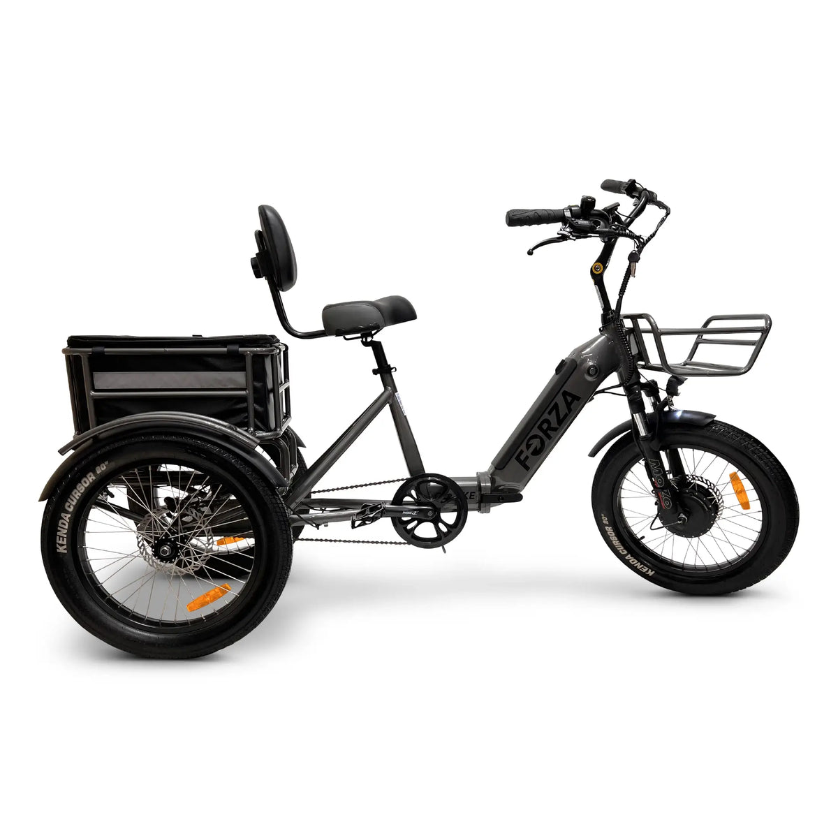 GoBike FORZA Compact Foldable Electric Tricycle Side View