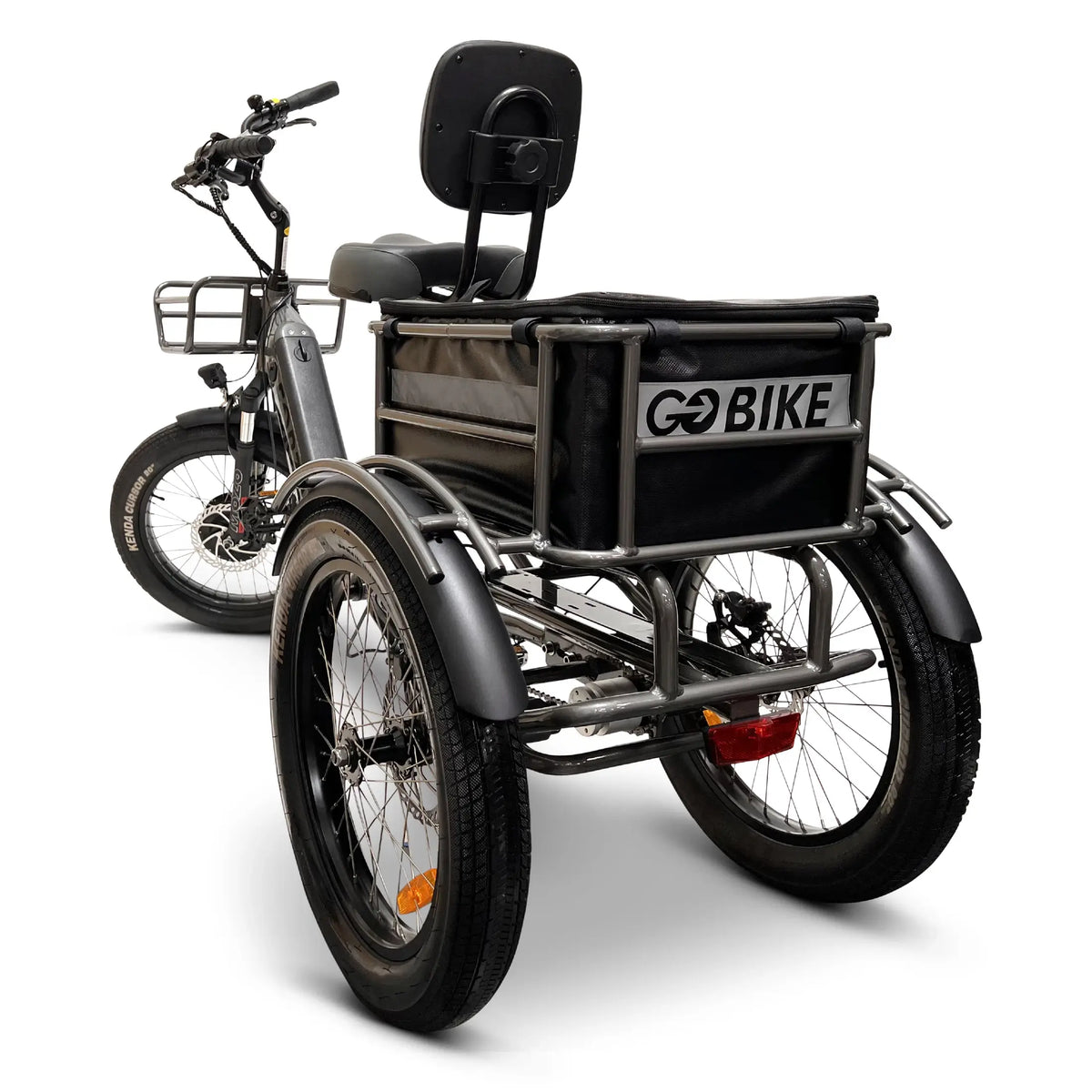 GoBike FORZA Compact Foldable Electric Tricycle Back View