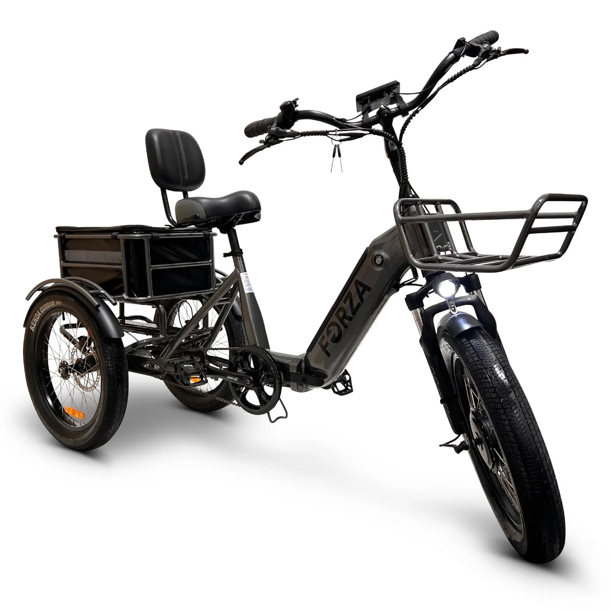 GoBike FORZA Compact Foldable Electric Tricycle Front View