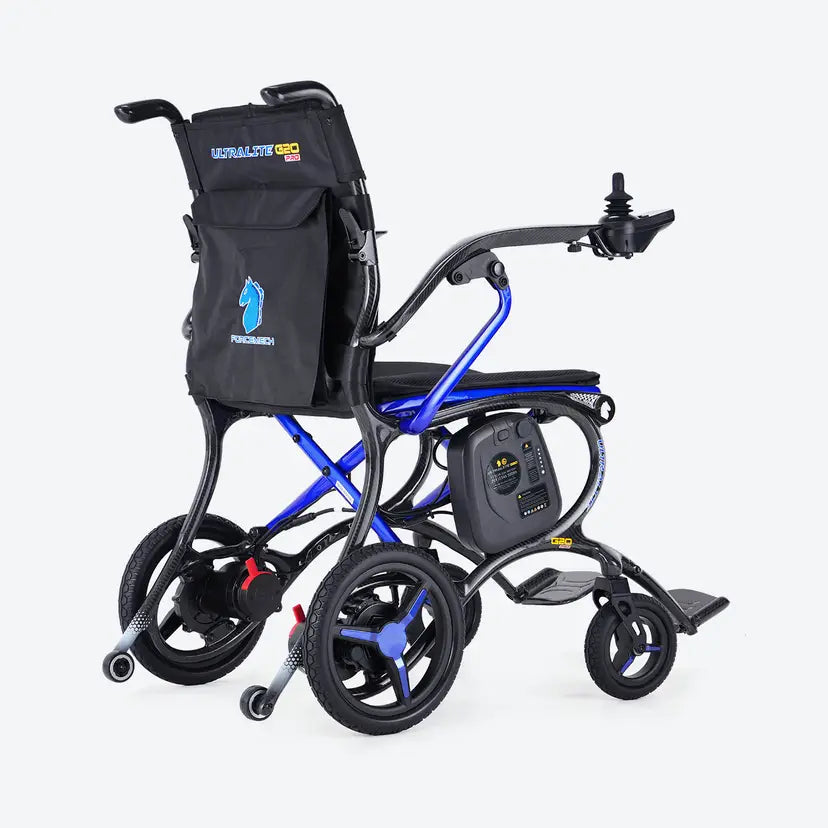 Forcemech Ultralite G20 PRO in Blue Back View