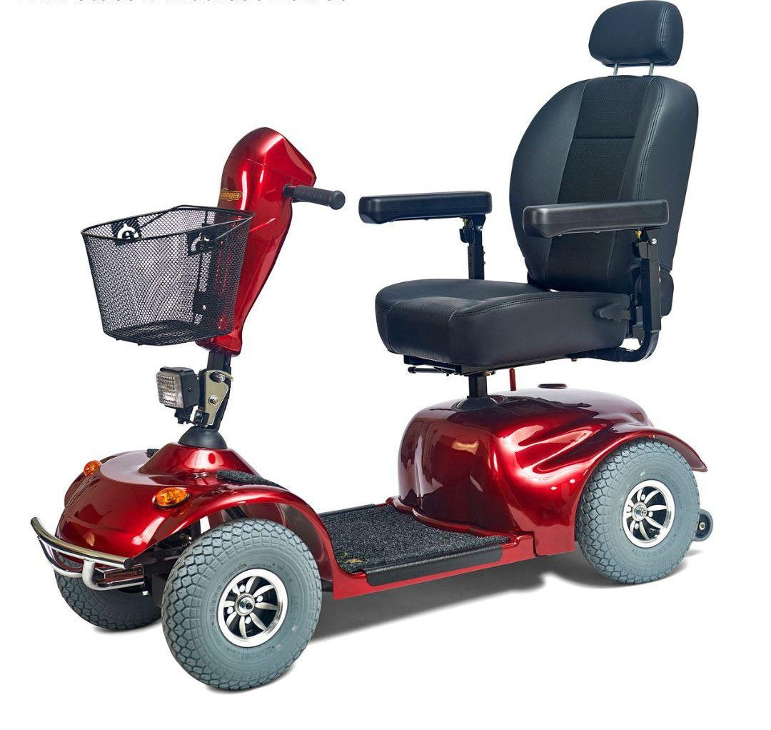 Golden Technologies Avenger Mobility Scooter in red
