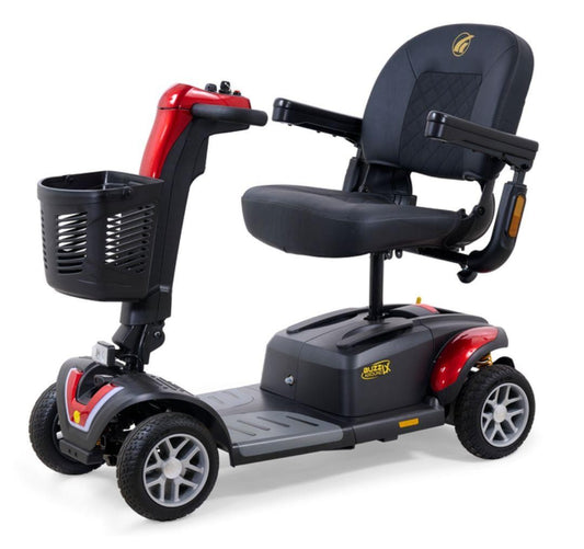 Golden Technologies Buzzaround LX 4-Wheel Mobility Scooter in Red