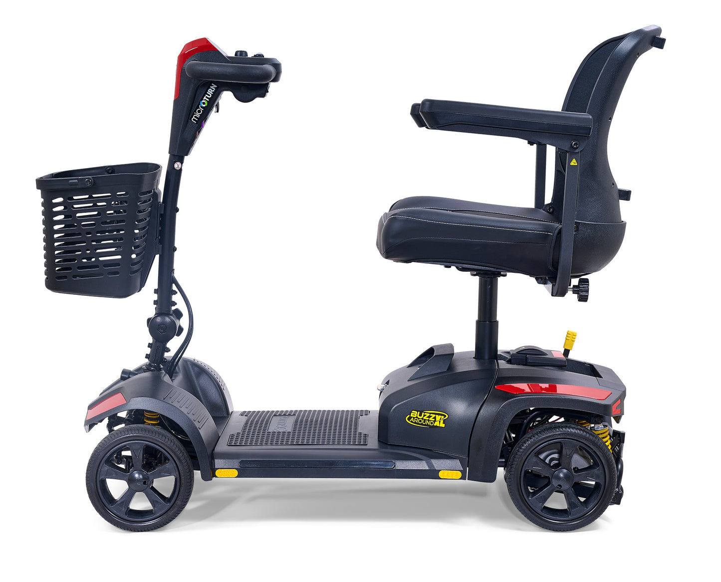 Golden Technologies Buzzaround XL 4-Wheel Mobility Scooter Side View