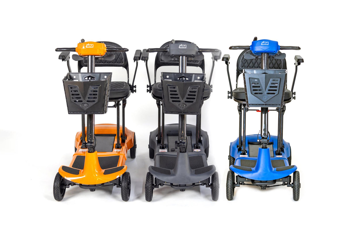 Monarch Mobility Genie Ultralight Orange, Blue, Charcoal