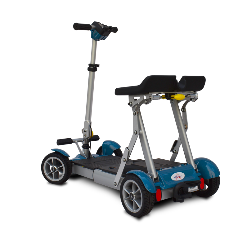 EV Rider Gypsy 2 Folding Mobility Scooter in Blue