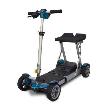 EV Rider Gypsy 2 Folding Mobility Scooter in Blue