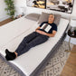 Man Sleeping on Golden Passport Hi Low Adjustable Bed 