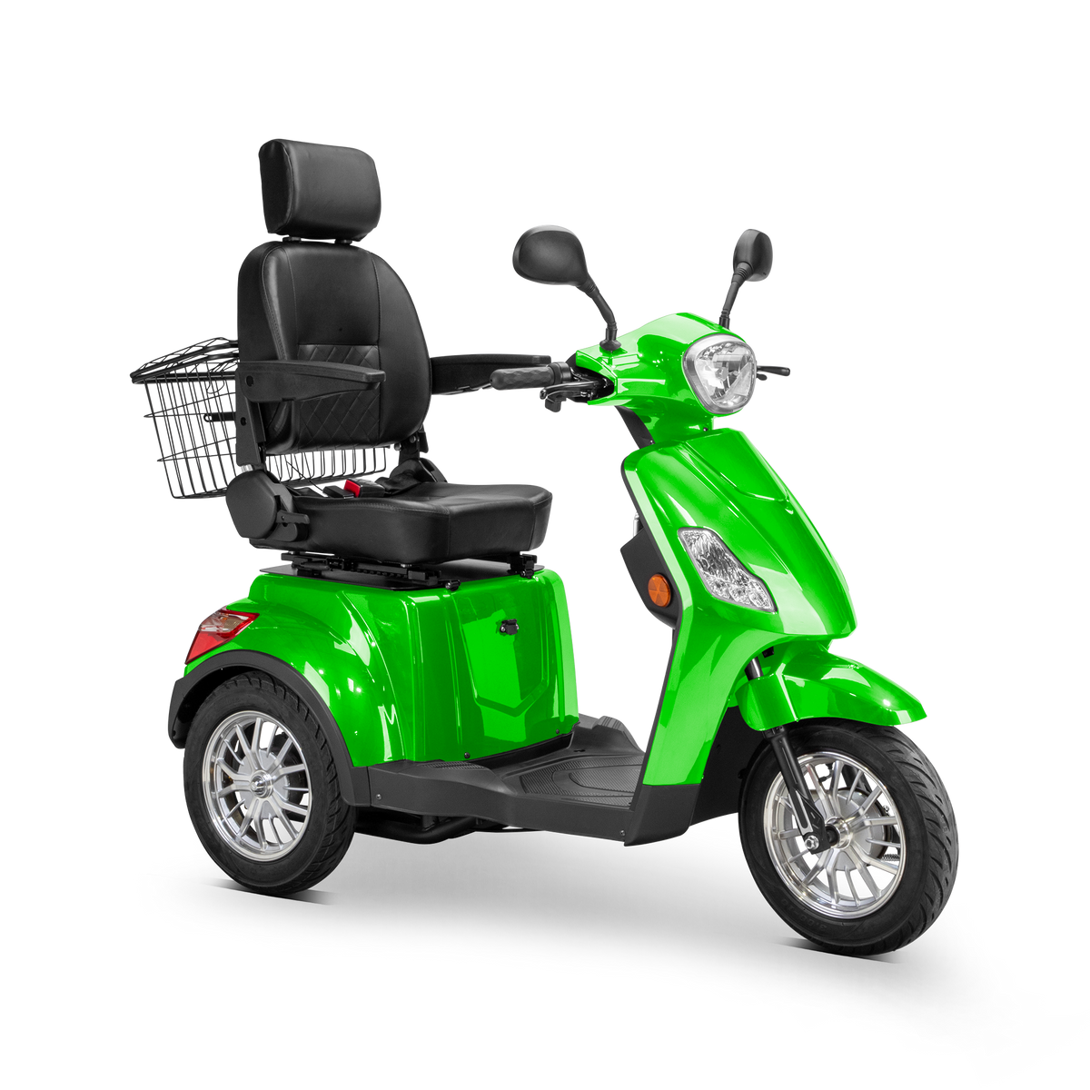 Bespoke Legacy 3-Wheel All-Terrain Recreational Mobility Scooter in Green