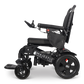 ComfyGo Majestic IQ-7000 Electric Wheelchair with Remote Control and Auto-Fold in Black Side View