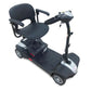 EV Rider MiniRider Lite silver mobility scooter on a white background