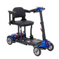 Monarch Mobility Genie Auto Folding Mobility Scooter in Blue