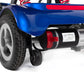 Monarch Mobility Genie Auto Folding Mobility Scooter in Blue Free Wheel Lever