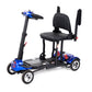 Monarch Mobility Genie Auto Folding Mobility Scooter in Blue